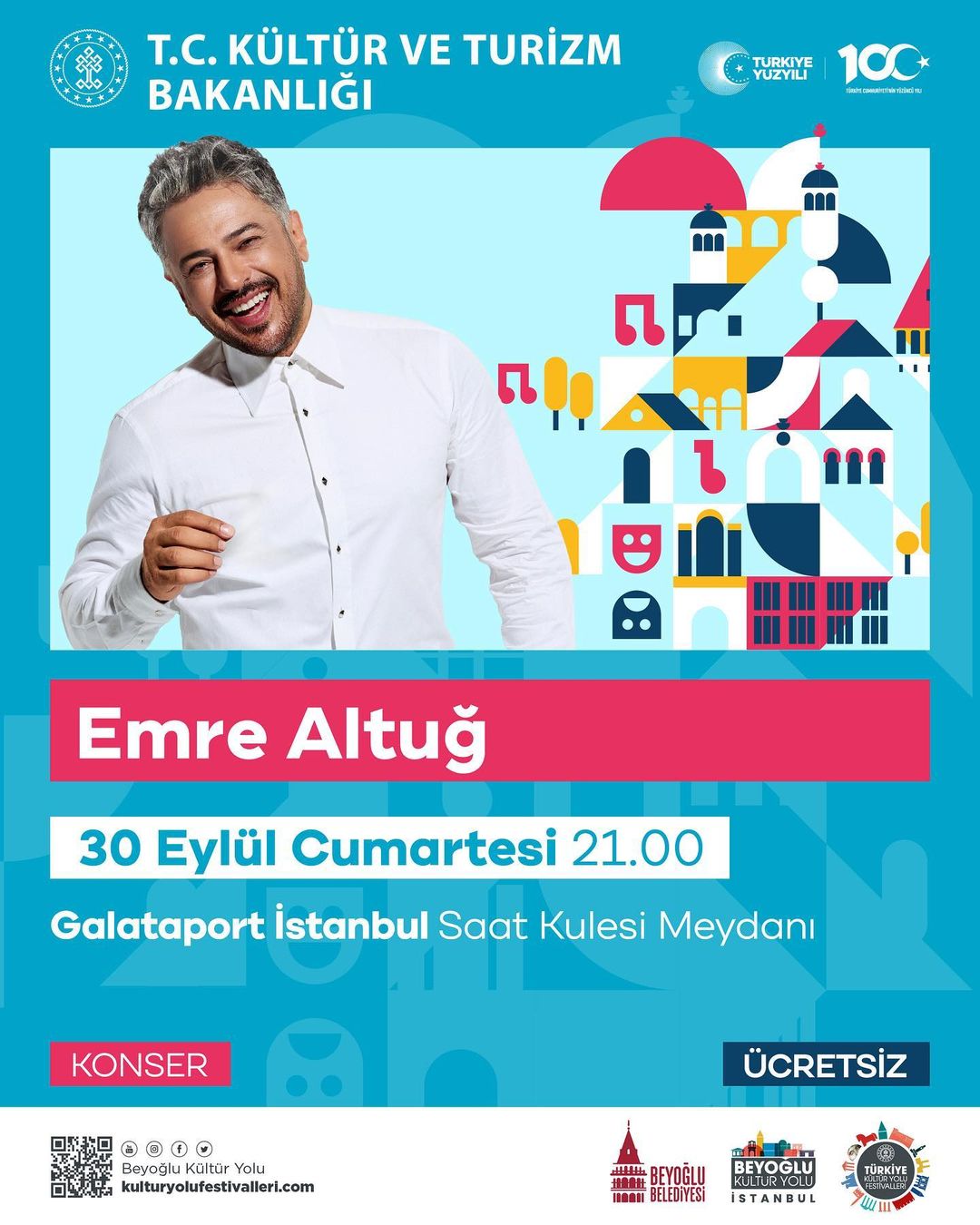 Beyoğlu Belediyesi - Emre Altuğ Konseri